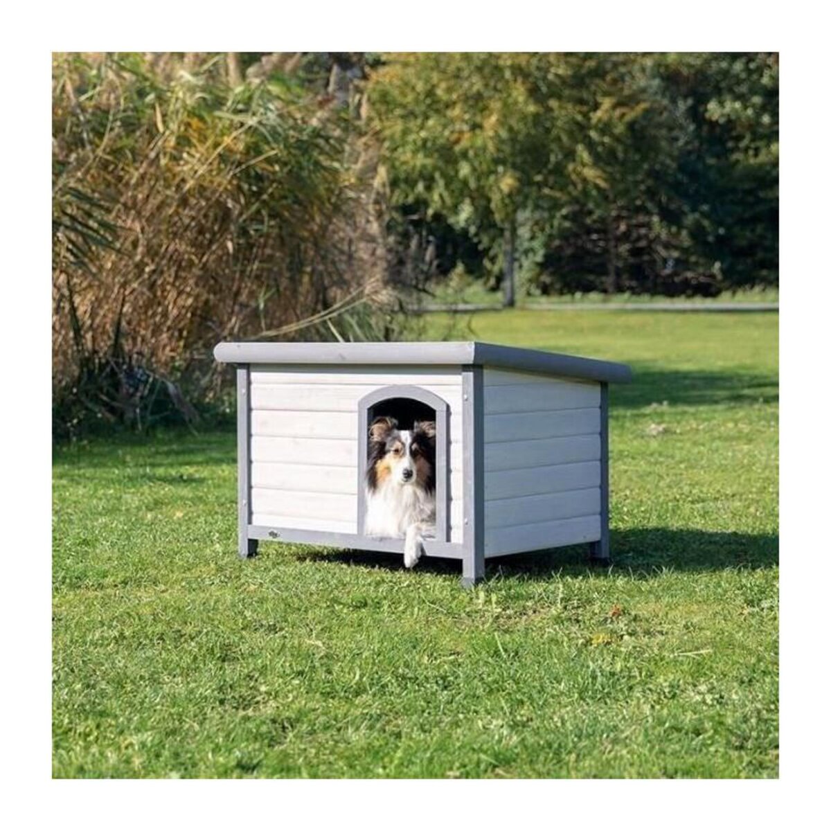 Trixie Natura - Niche pour chiens -  Classic a toit plat