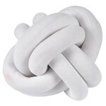 Paris Prix Coussin Nœud Déco  Wild Kids  20cm Blanc