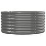 Voir la diapositive 4 : VIDAXL Lit sureleve de jardin Acier enduit de poudre 152x80x36 cm gris