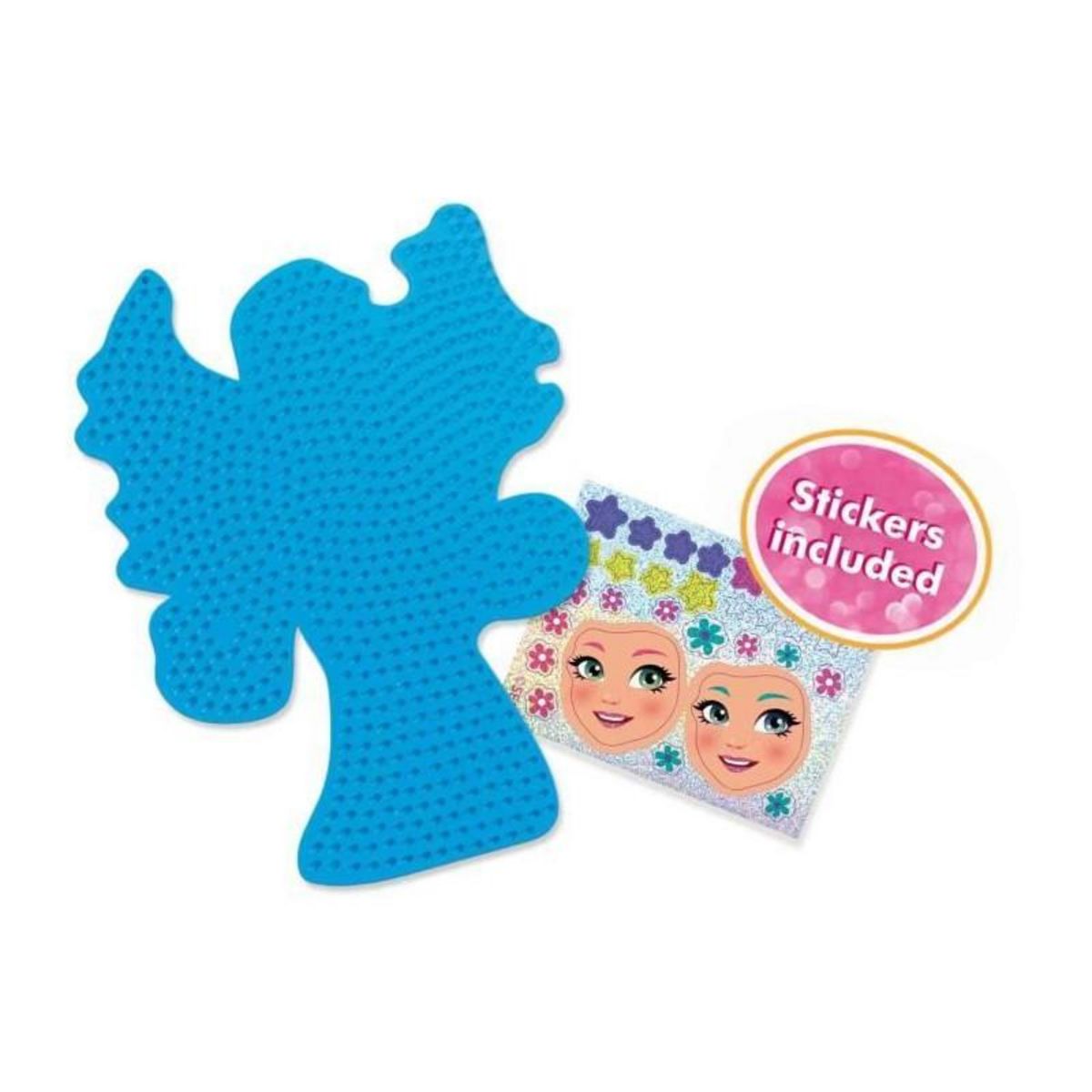 SES Creative Perles a repasser - Fées - SES CREATIVE - Créer des fées magnifiques avec 1200 perles et plateau en forme de fée.