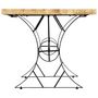 Voir la diapositive 3 : VIDAXL Table a manger 180x90x76 cm Bois de manguier massif