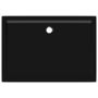 Voir la diapositive 5 : VIDAXL Receveur de douche rectangulaire ABS Noir 80x110 cm