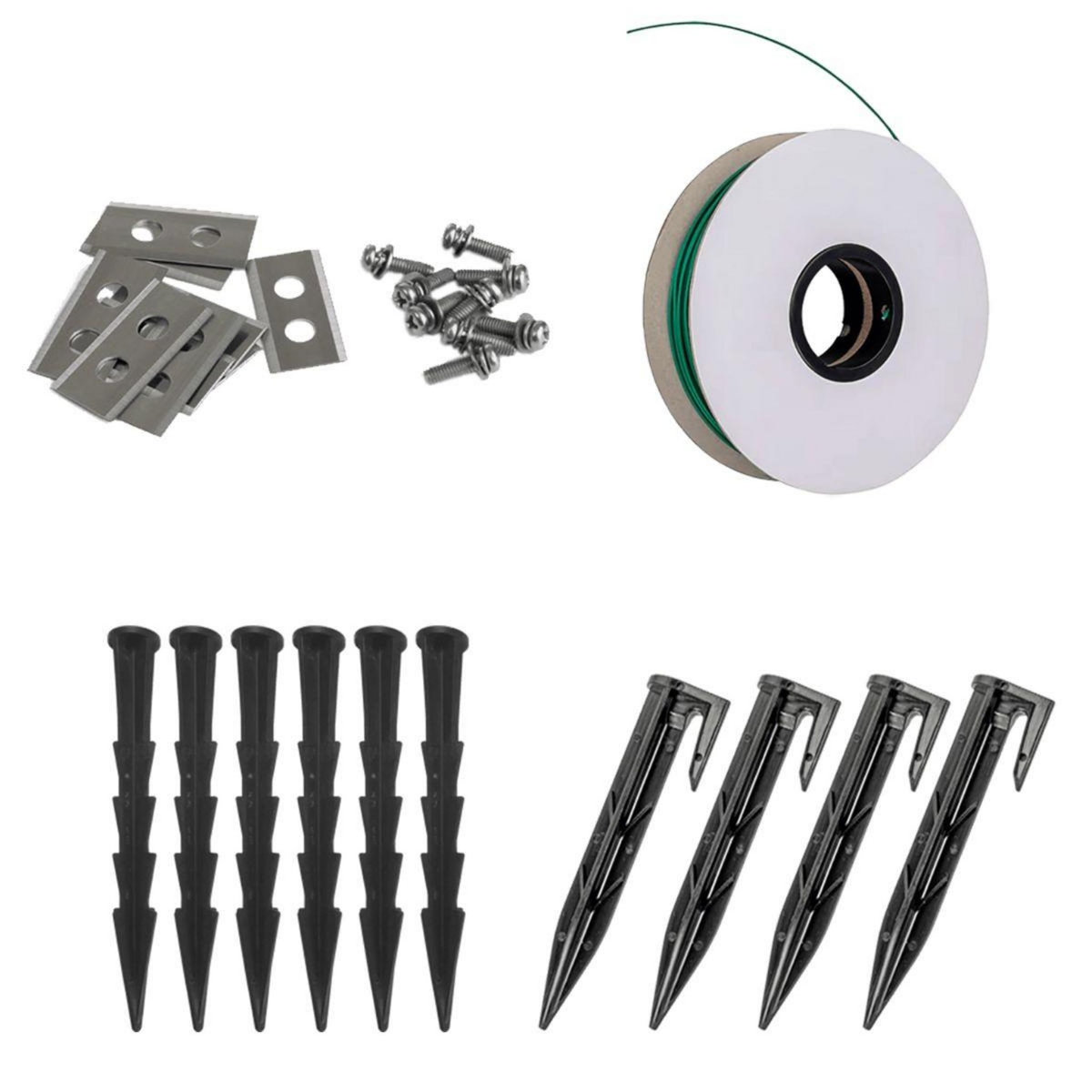 VITO Robot Tondeuse 20V Batterie 2.0Ah 300m2 Cable périphérique 100m Station de charge - VITO