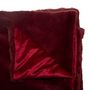 Voir la diapositive 2 : FEERIC LIGHT & CHRISTMAS Plaid Imitation Fourrure  Vintage  125x150cm Rouge