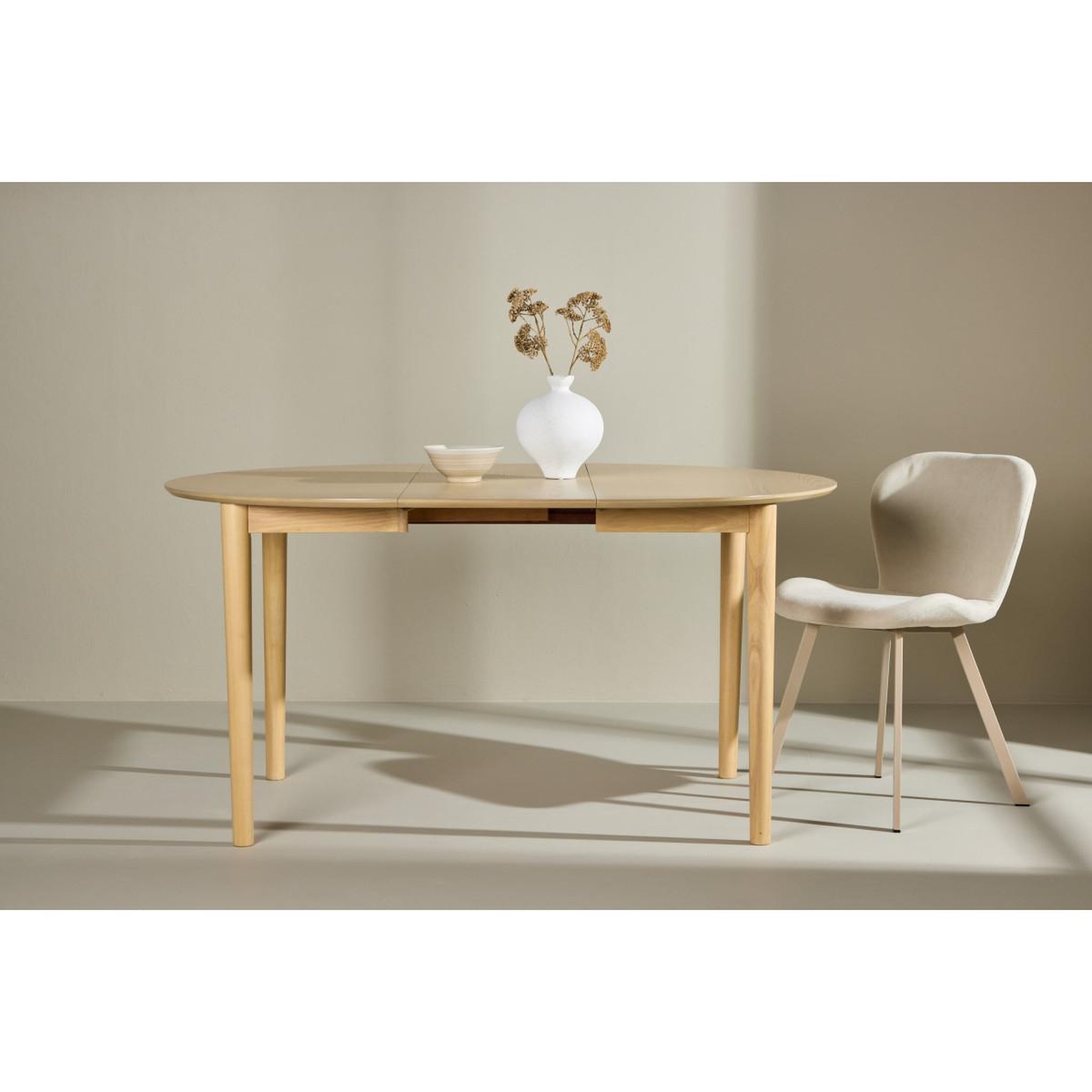 Voir la diapositive 6 : Paris Prix Table à manger extensible  gilda  110-150cm naturel