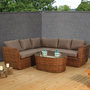 Voir la diapositive 6 : ID MARKET Brise vue renforcé 2 x 10 M gris 220 gr/m² luxe PRO