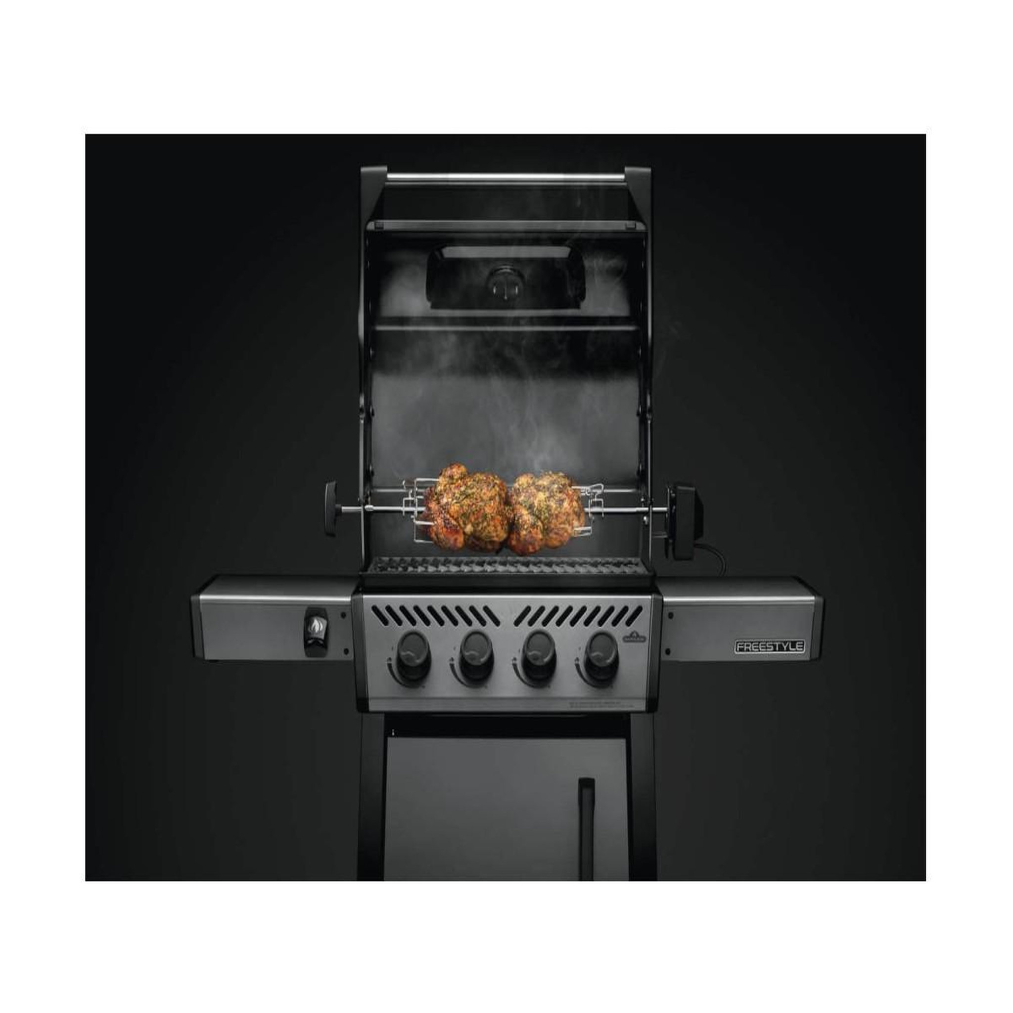 Voir la diapositive 2 : NAPOLEON Tourne broche barbecue pour freestyle
