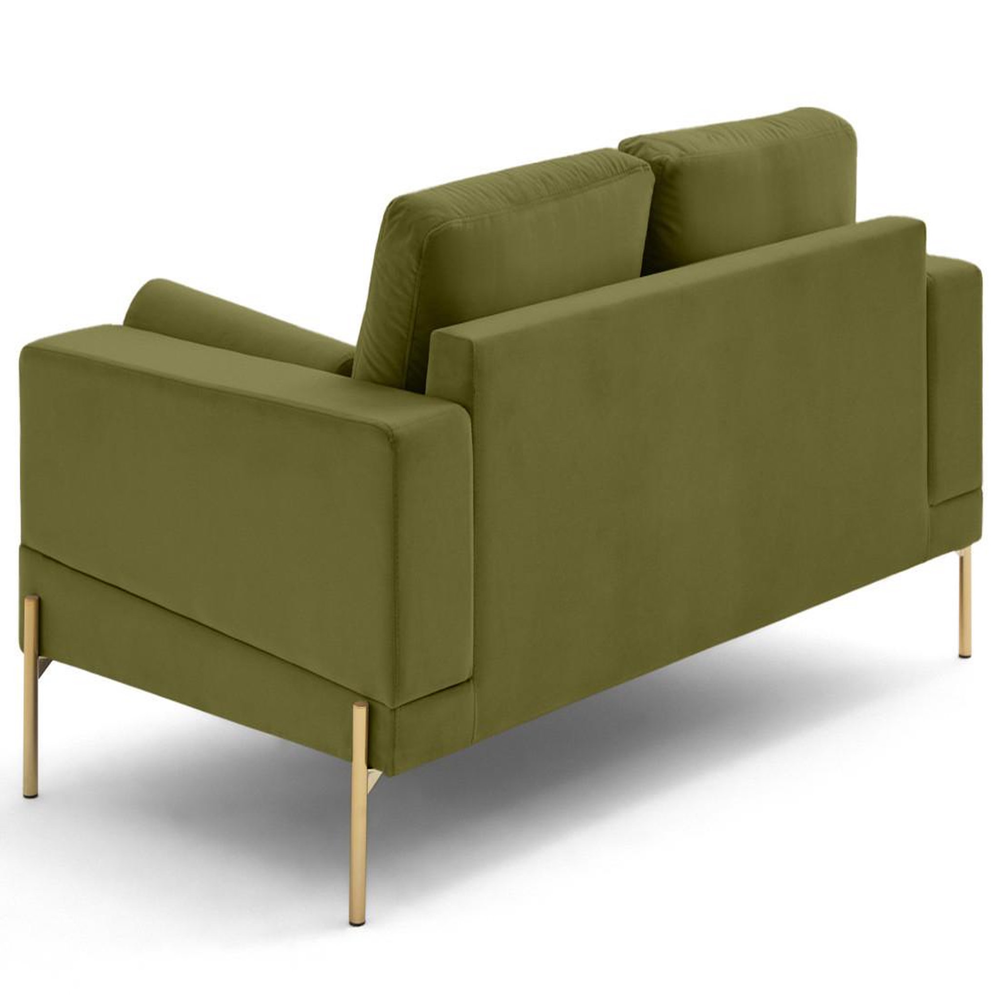 Voir la diapositive 6 : LISA DESIGN Isaure - canapé droit 2 places en velours