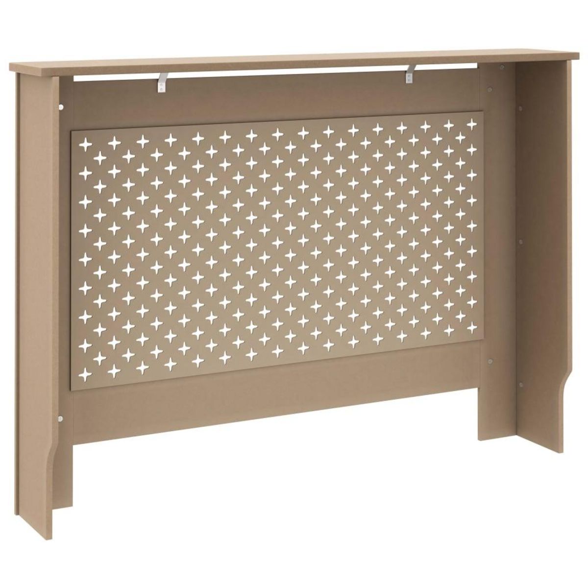 VIDAXL Cache-radiateur 112x19x81,5 cm MDF