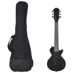 VIDAXL Guitare électrique pour enfants avec sac noir 3 4 30