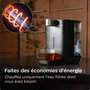Voir la diapositive 4 : Brita Fontaine à eau CUBE (4.0 L) technologie UV-C & filtre à eau MAXTRA PRO Expert anti-tartre