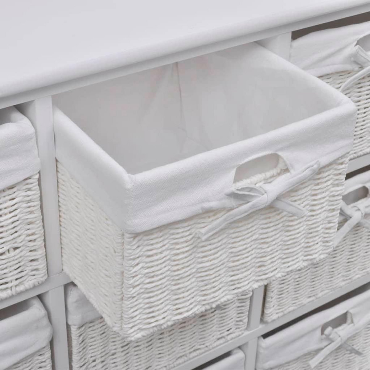 VIDAXL Armoire de rangement Blanc