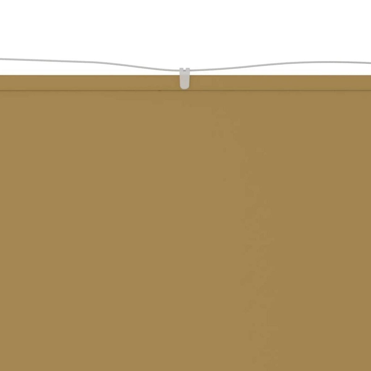 VIDAXL Auvent vertical Beige 140x800 cm Tissu oxford