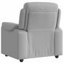 Voir la diapositive 5 : VIDAXL Fauteuil inclinable gris nuage tissu