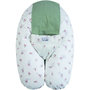 Voir la diapositive 2 : TINEO Coussin de maternité vert 