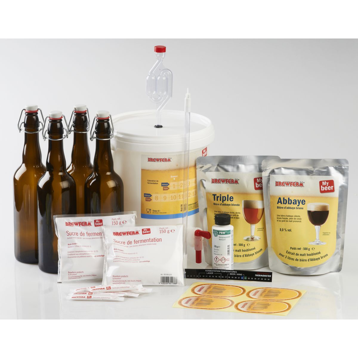 Kit brassage et fermentation pour bières