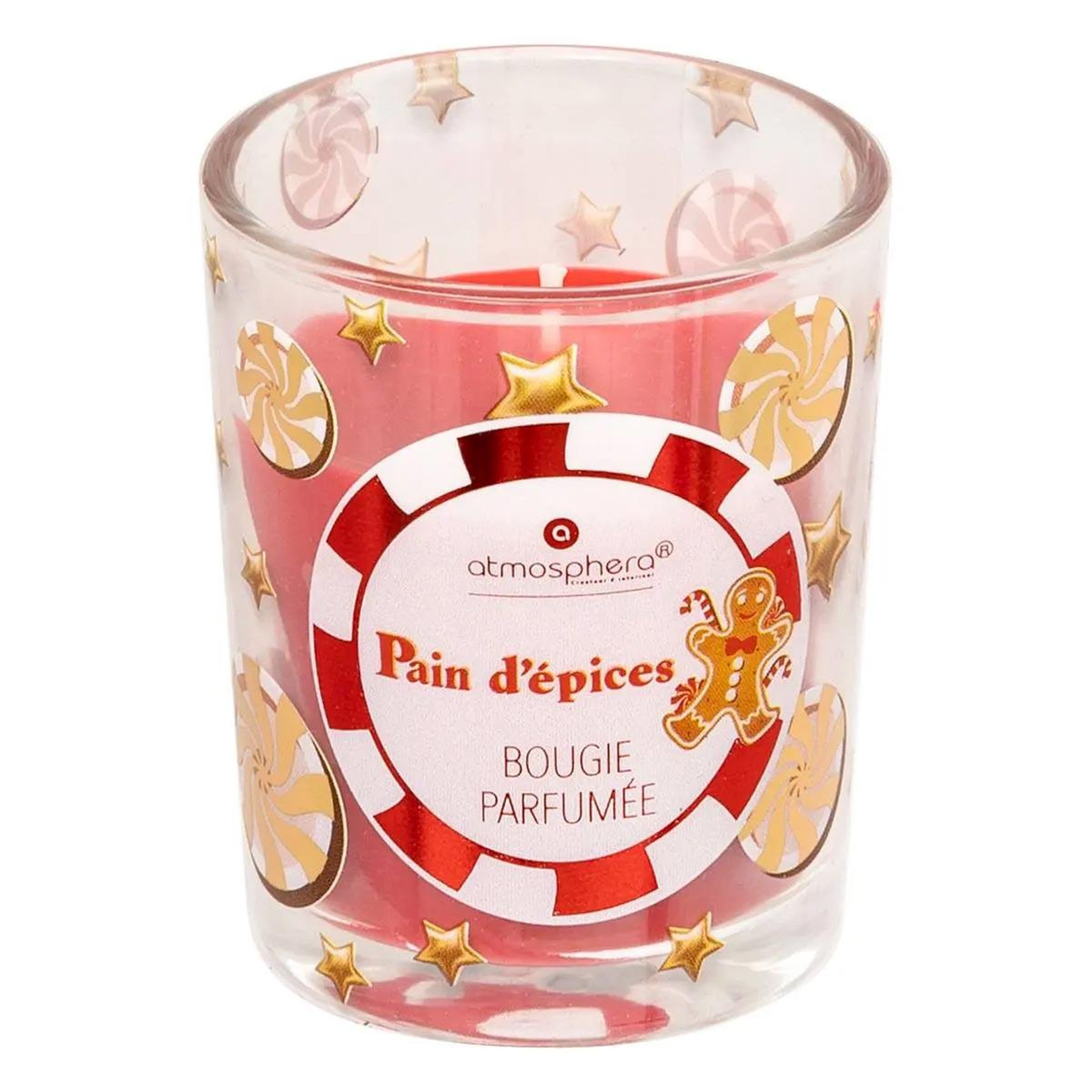 Voir la diapositive 3 : ATMOSPHERA Coffret senteur de noël  4 pièces  5cm pain d'épice