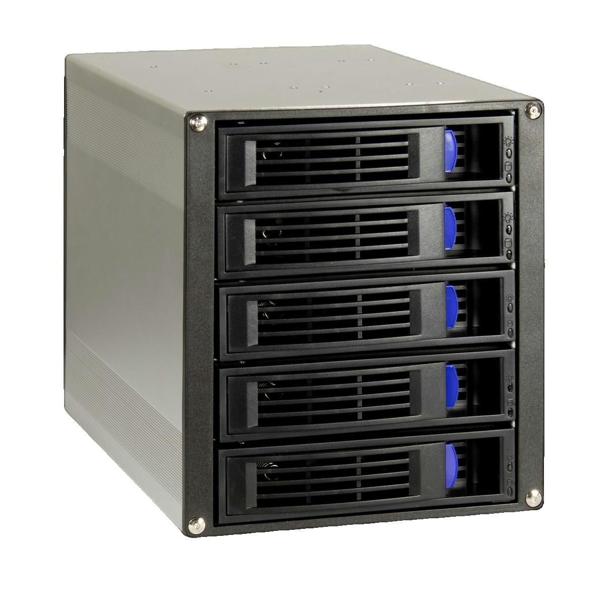 I-TEC Boîtier disque dur externe Inter-Tech ST-5255 aluminium et plastique