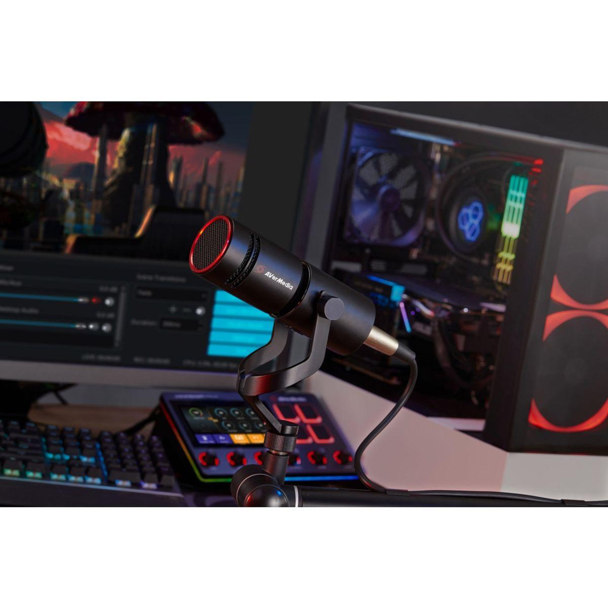 Voir la diapositive 4 : Avermedia Micro Live Streamer MIC 330 AM330