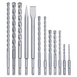 KWB Lot 12 forêts et burins SDS pour marteau perforateur