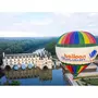 Smartbox Vol en montgolfière pour 2 au-dessus de la vallée de la Loire avec visite d'une cave et dégustation de vin - Coffret Cadeau Sport & Aventure