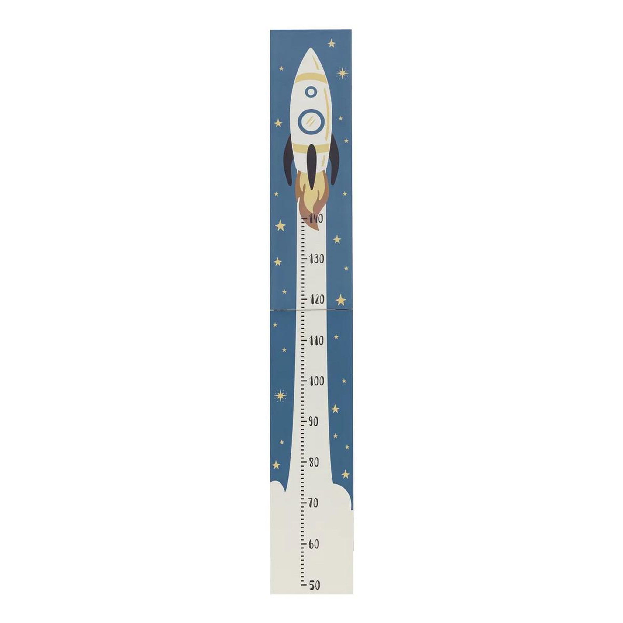 Voir la diapositive 1 : Atmosphera Kids Toise Enfant en Bois  Espace  140cm Bleu
