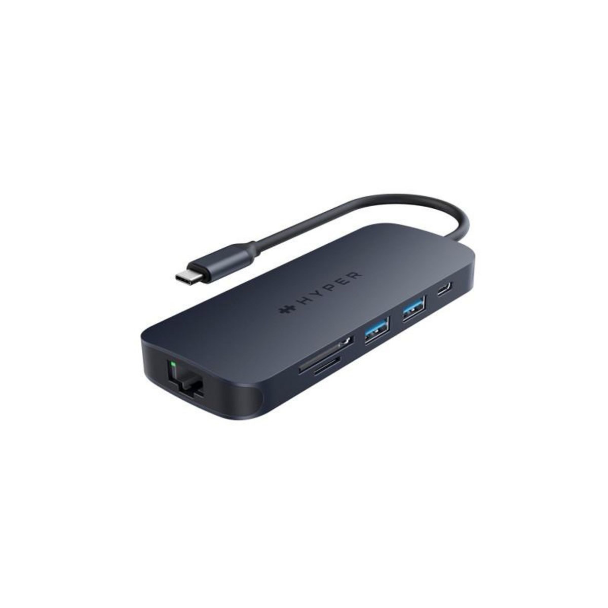 HYPER Adaptateur et convertisseur Hyper HUB USBC 8 EN 1 ECOSMART GENERATION 2 140 W PD 3.1