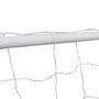 Voir la diapositive 3 : VIDAXL But de football avec filet 182x61x122 cm Acier Blanc