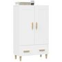 Voir la diapositive 5 : VIDAXL Buffet haut Blanc 70x31x115 cm Bois d'ingenierie