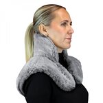 VIVEZEN Coussin chauffant, tour de cou pour épaules et nuque - Cosy - Gris