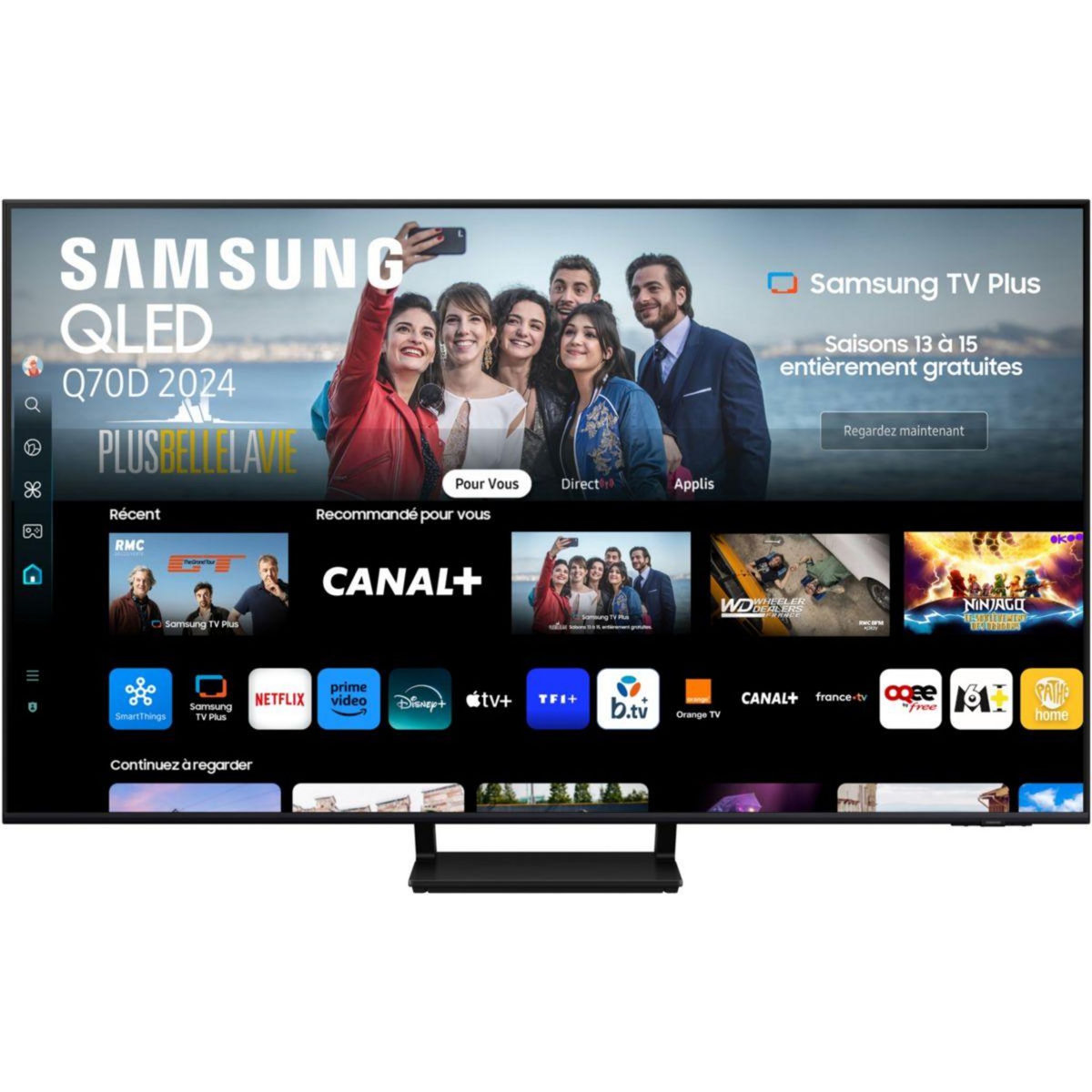 Samsung TV QLED TQ65Q70D 2024