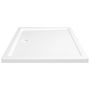 Voir la diapositive 4 : VIDAXL Receveur de douche rectangulaire ABS Blanc 80x90 cm