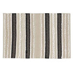 Paris Prix Tapis Déco  Mirage  60x90cm Naturel & Noir