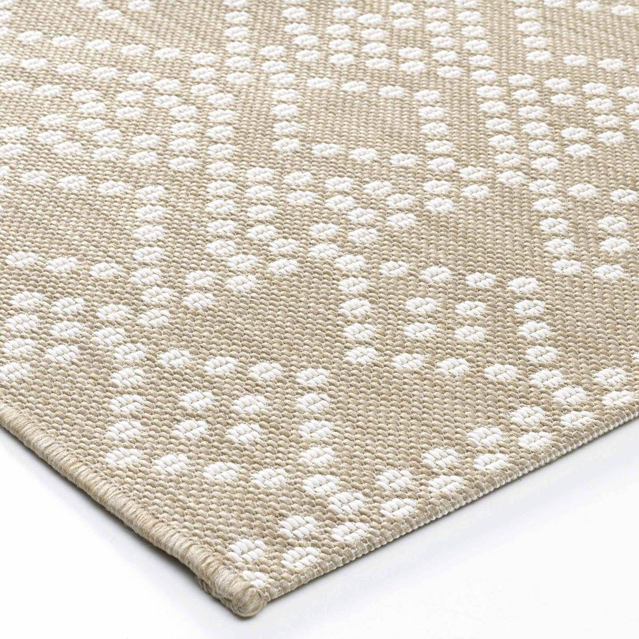 Voir la diapositive 2 : Douceur d'Intérieur Tapis déco  tania  120x170cm naturel