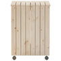 Voir la diapositive 5 : VIDAXL Panier a linge et roulettes RANA 45x45x64 cm bois massif de pin