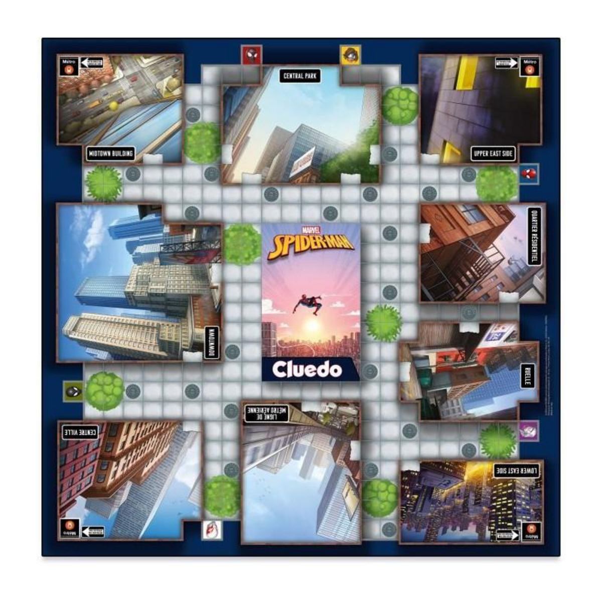Winning Moves CLUEDO Spider-Man - Jeu de société - WINNING MOVES