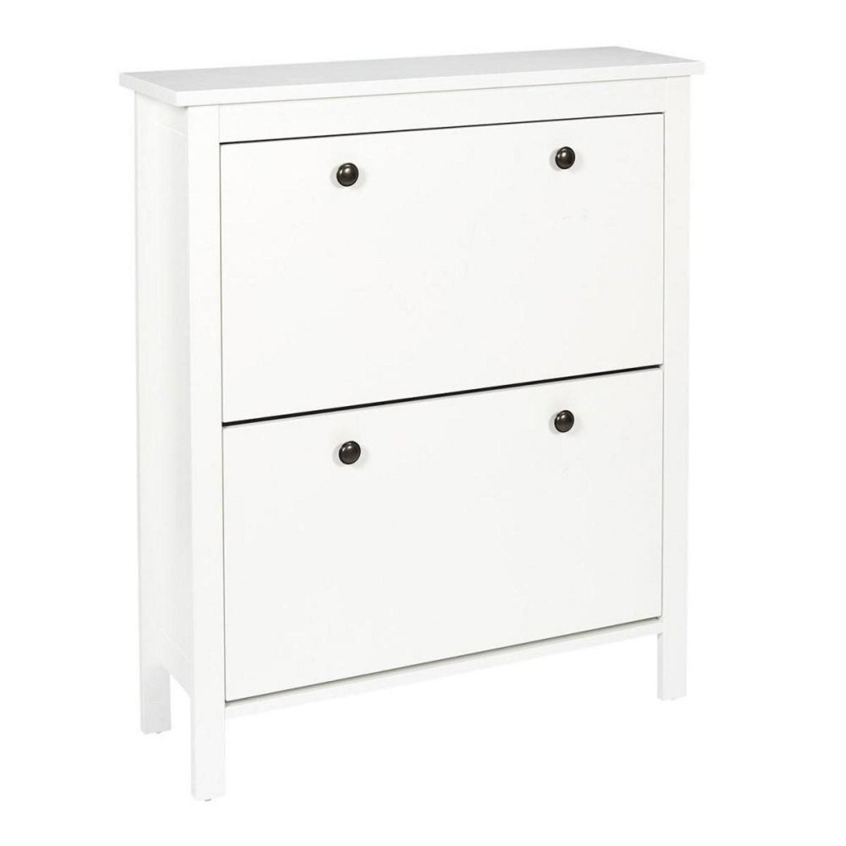 The Home Deco Factory Meuble à chaussures 2 portes Elisabeth