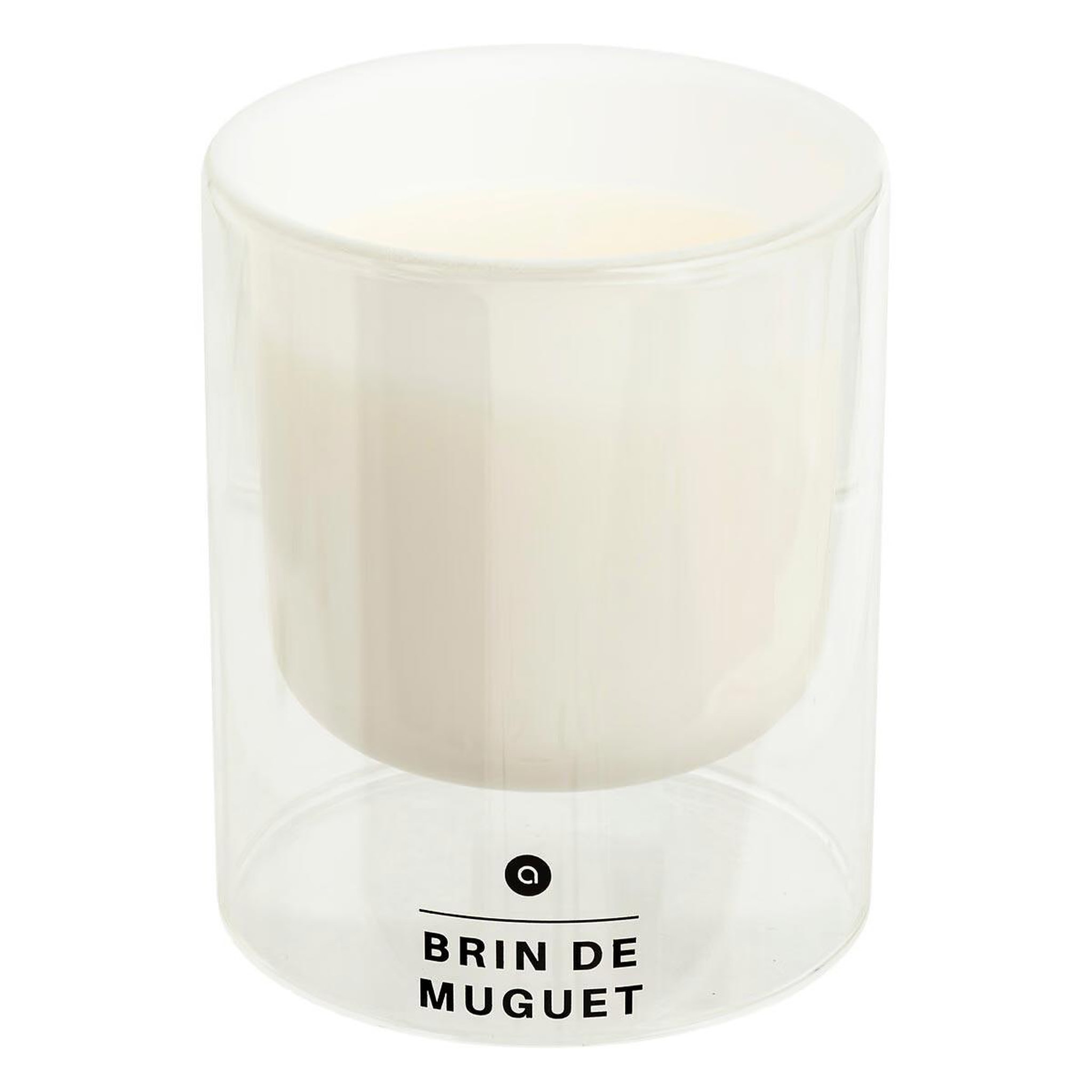 ATMOSPHERA Bougie parfumée en verre  ilan  220g brin de muguet