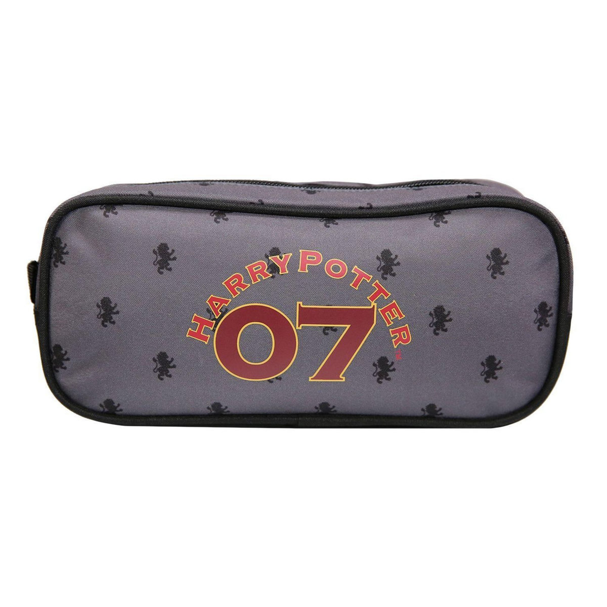 Bagtrotter Trousse scolaire rectangulaire Harry Potter Gryffondor Grise Bagtrotter