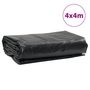 Voir la diapositive 6 : VIDAXL Bache anthracite 4x4 m 600 g/m²