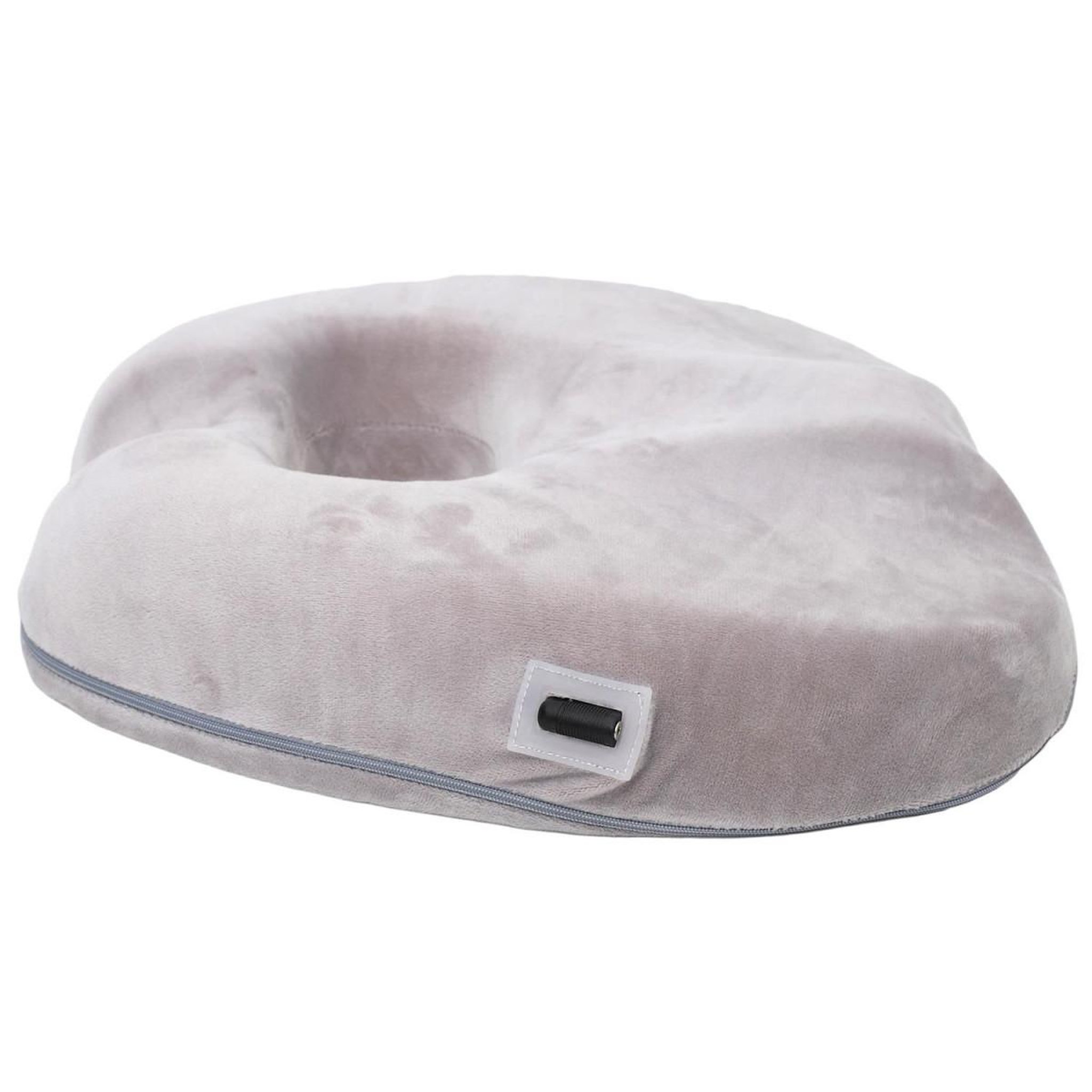 Voir la diapositive 3 : SENSLY Coussin de posture  massant & chauffant  43cm gris