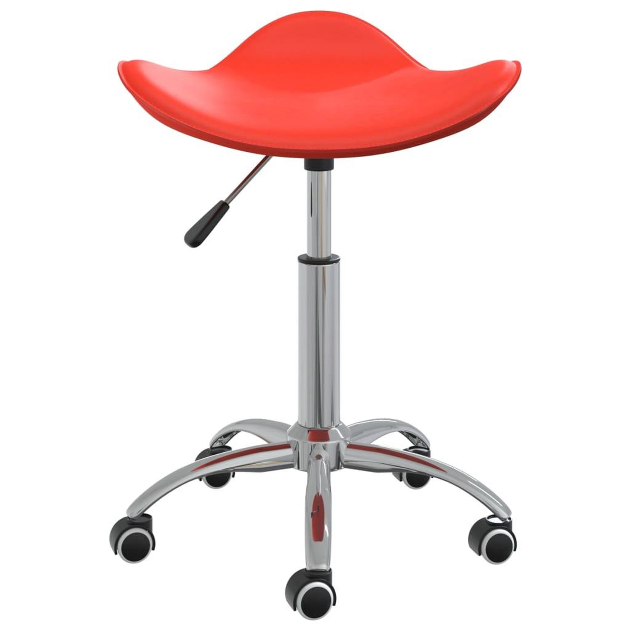 Voir la diapositive 2 : VIDAXL Chaise de bureau Rouge Similicuir