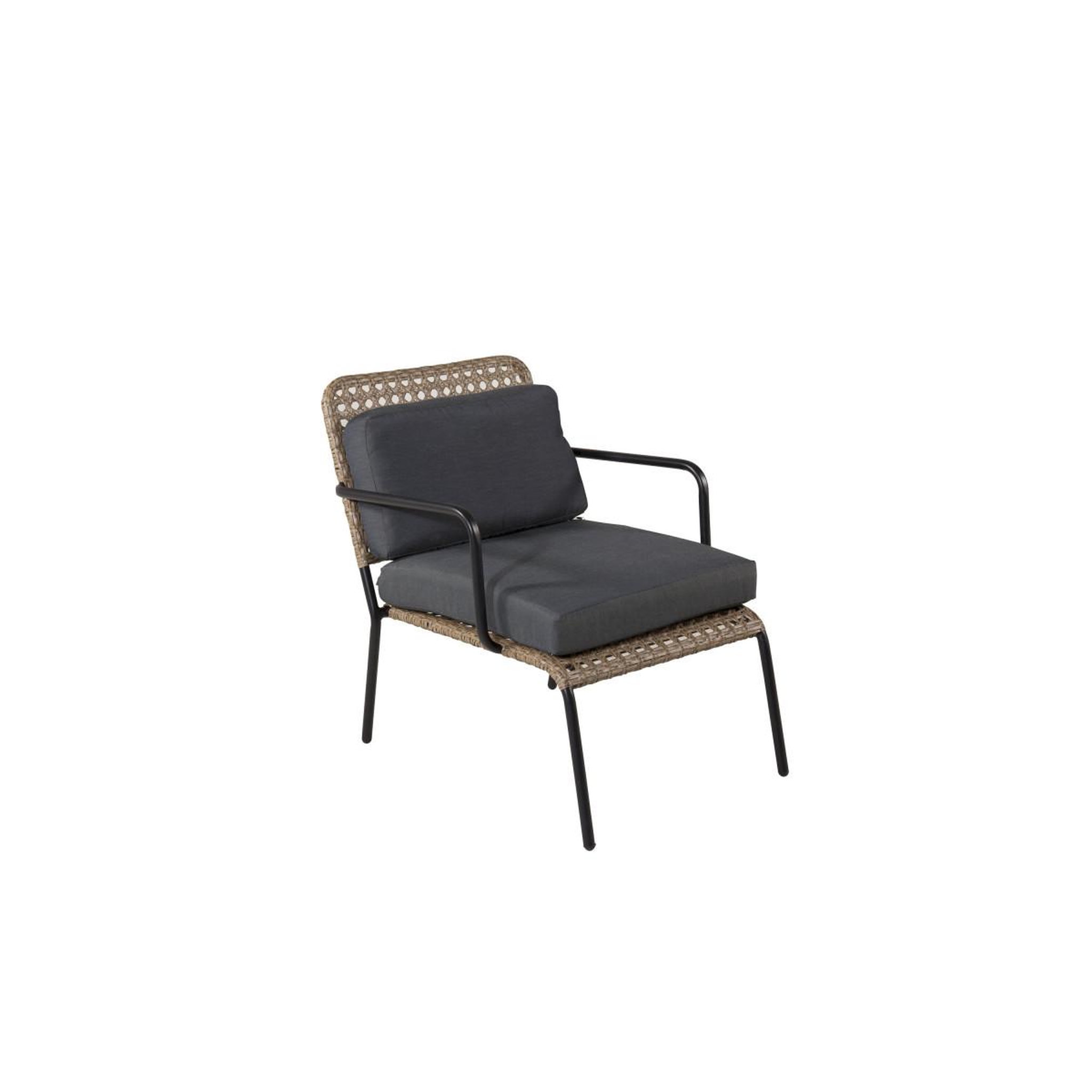 Voir la diapositive 5 : Paris Prix Salon de jardin  paola  122cm naturel & noir