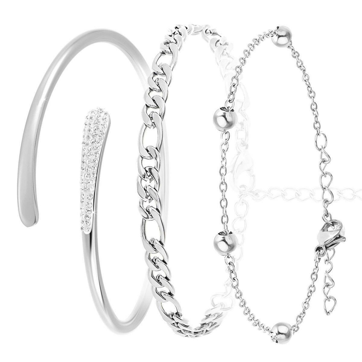 SC CRYSTAL Set de 3 bracelets SC Crystal®