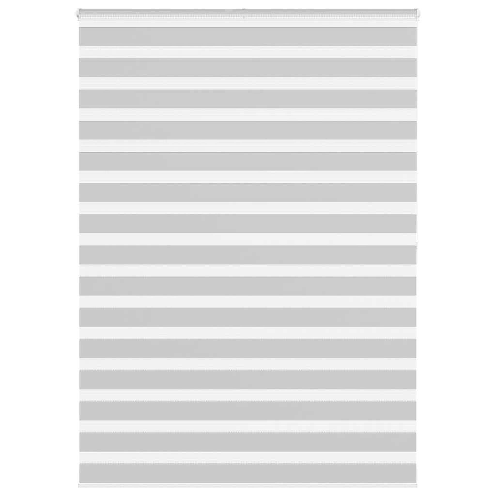 VIDAXL Store zebre gris clair largeur du tissu 150,9 cm polyester