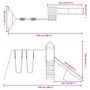 Voir la diapositive 6 : VIDAXL Aire de jeux d'exterieur bois de pin massif
