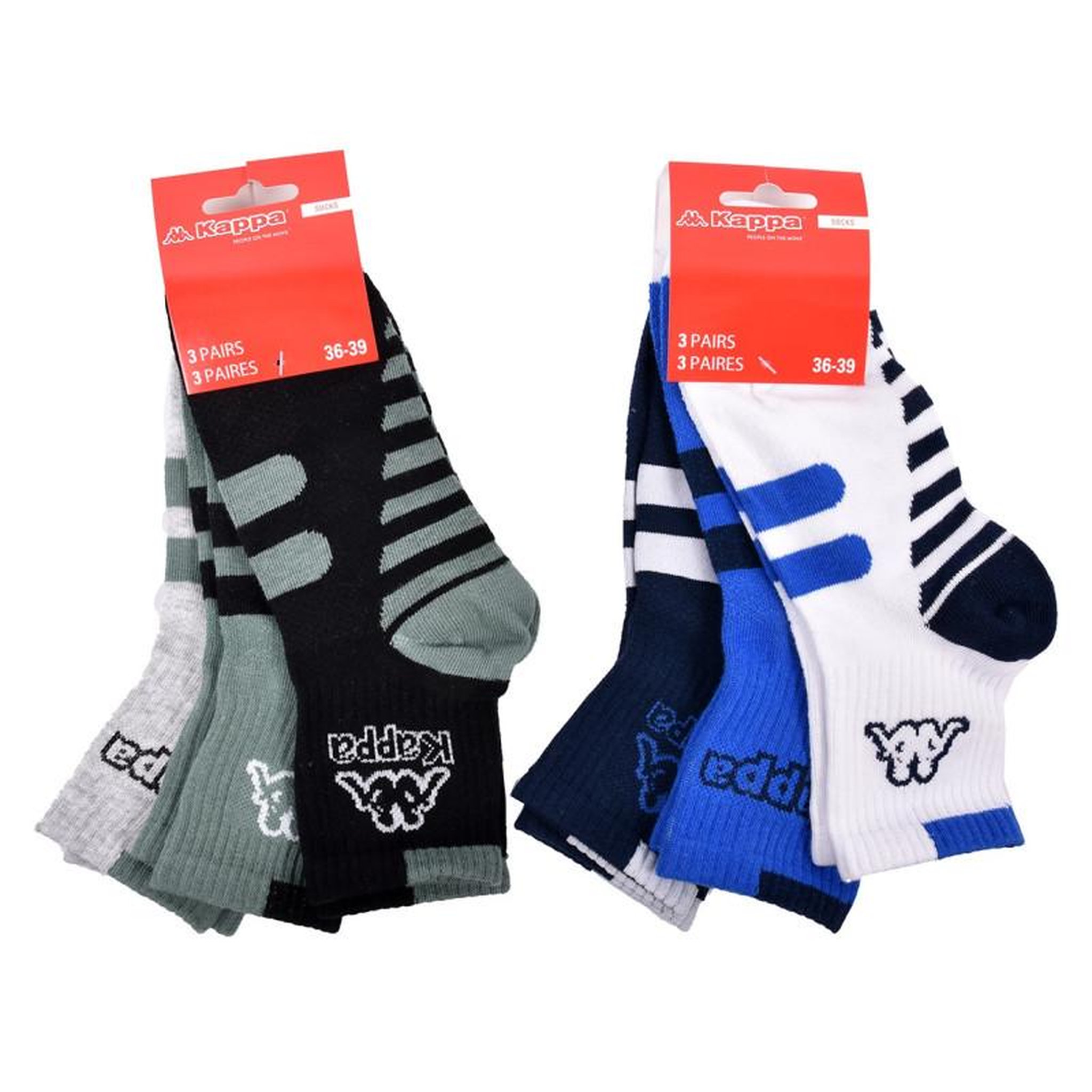 Voir la diapositive 3 : KAPPA Chaussettes KAPPA QUARTER