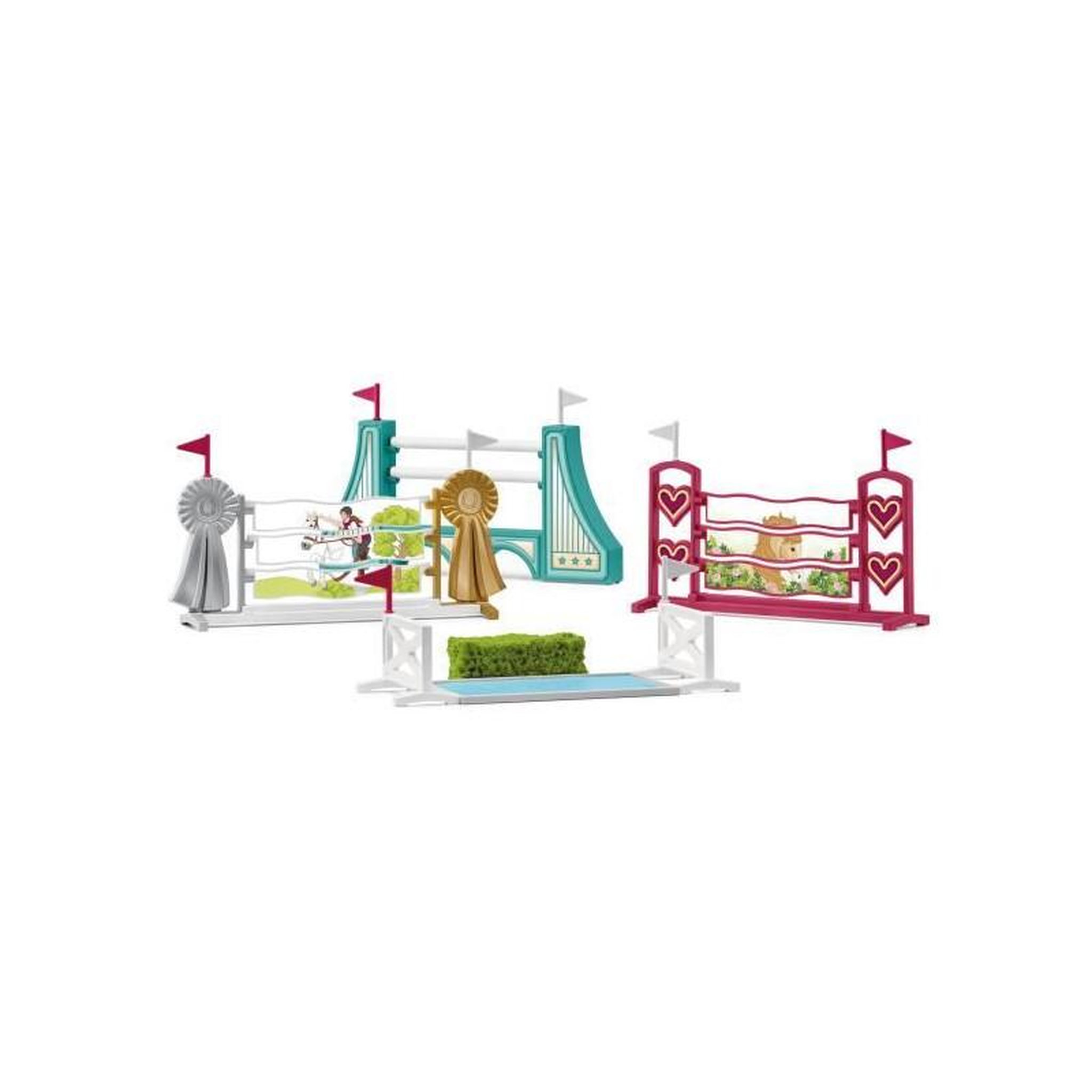 Voir la diapositive 1 : Schleich SCHLEICH - Accessoires - obstacles - 42612 - Gamme : Horse Club
