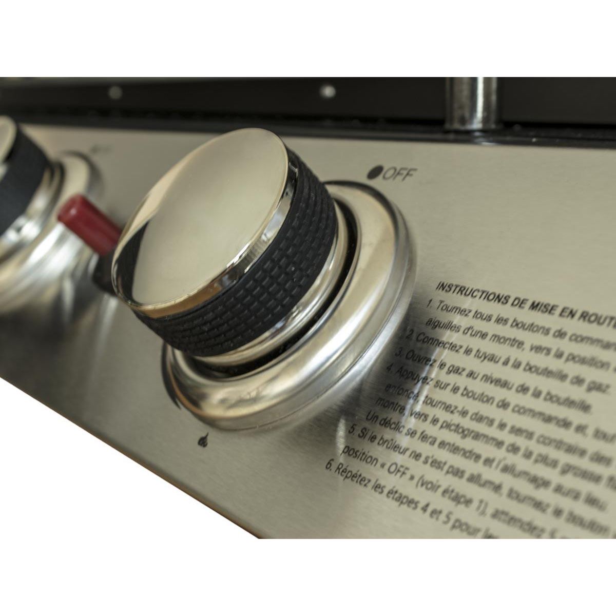 JARDIDECO Plancha gaz Prato 3 brûleurs - Jardideco