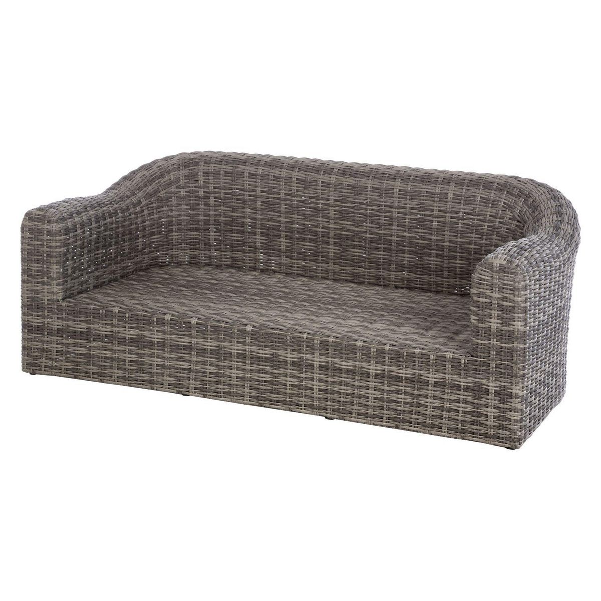 HESPERIDE Canapé de jardin en résine tressée Moorea GM